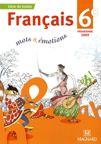 Français 6e nouveau programme 2009