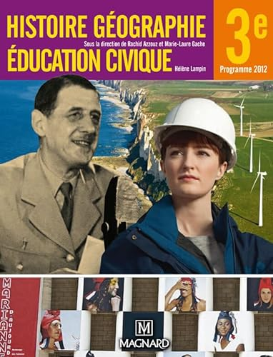 Histoire Géographie Education civique 3e; programme 2012