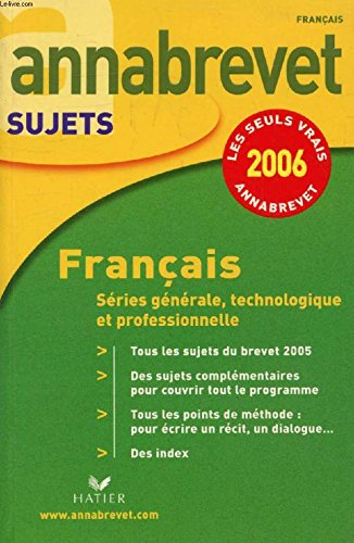 Français sujets 2006